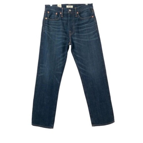 AE77 Jeans Size 29 Blue The Loose Japanese Selvedge 100% Organic Cotton - Picture 1 of 10